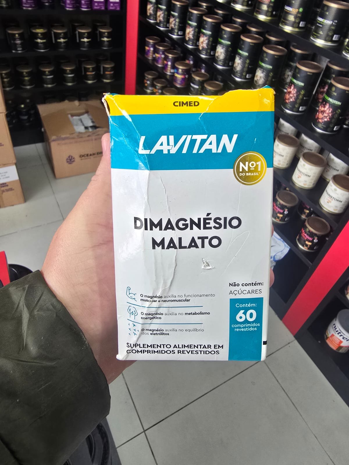 Lavitan Di-Magnésio Malato 60 Comprimidos Cimed